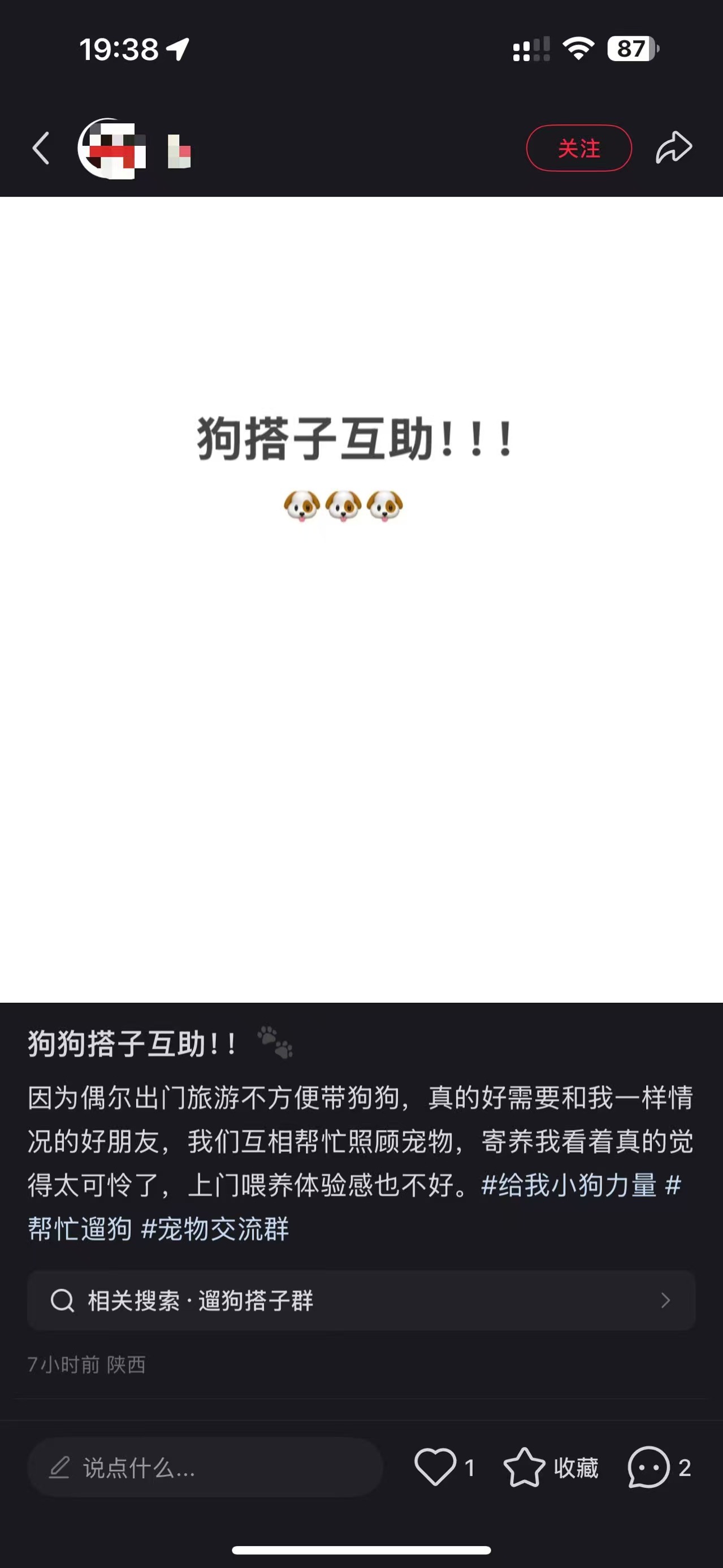 假期“免费住家看宠物”引纠纷 社交媒体“互助托管”藏风险(图1)