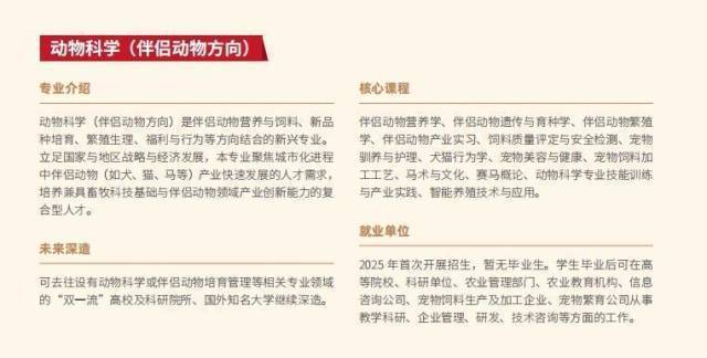 全国首个“宠物”本科专业开始招生校方：聚焦猫狗马(图1)