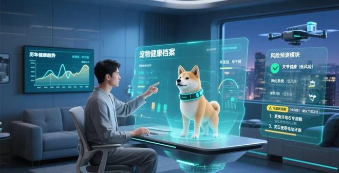 九游官网入口：宠物行业变革进行时：AI 养宠时代来临宠物健康管理受关注(图10)