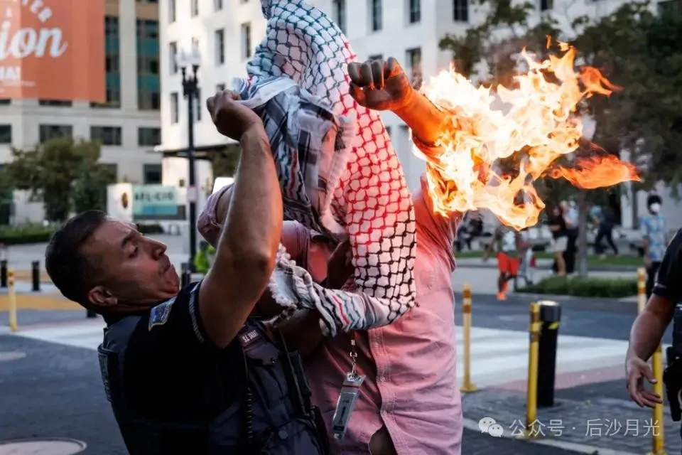 美国记者白宫门口自焚！而它们却都在装死(图2)